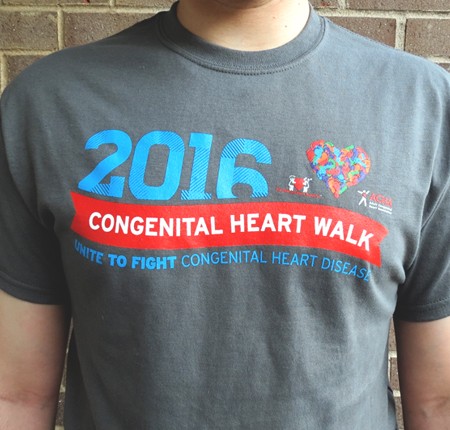 Congenital Heart Walk T-Shirt